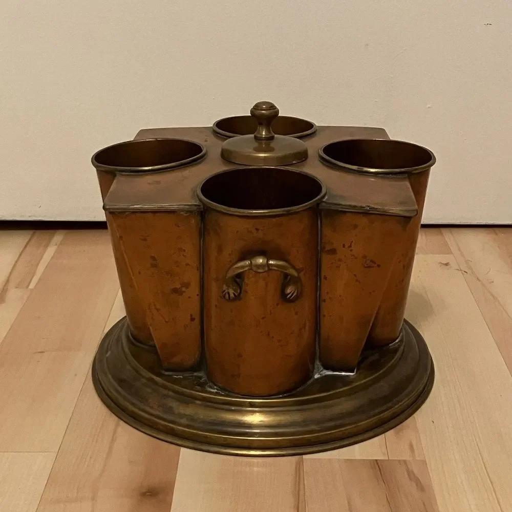 Vintage Copper Wine Cooler